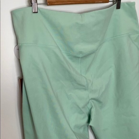 Girlfriend Collective Women Green High-Rise Compression Leggings Plus Size 6XL - Picture 6 of 10